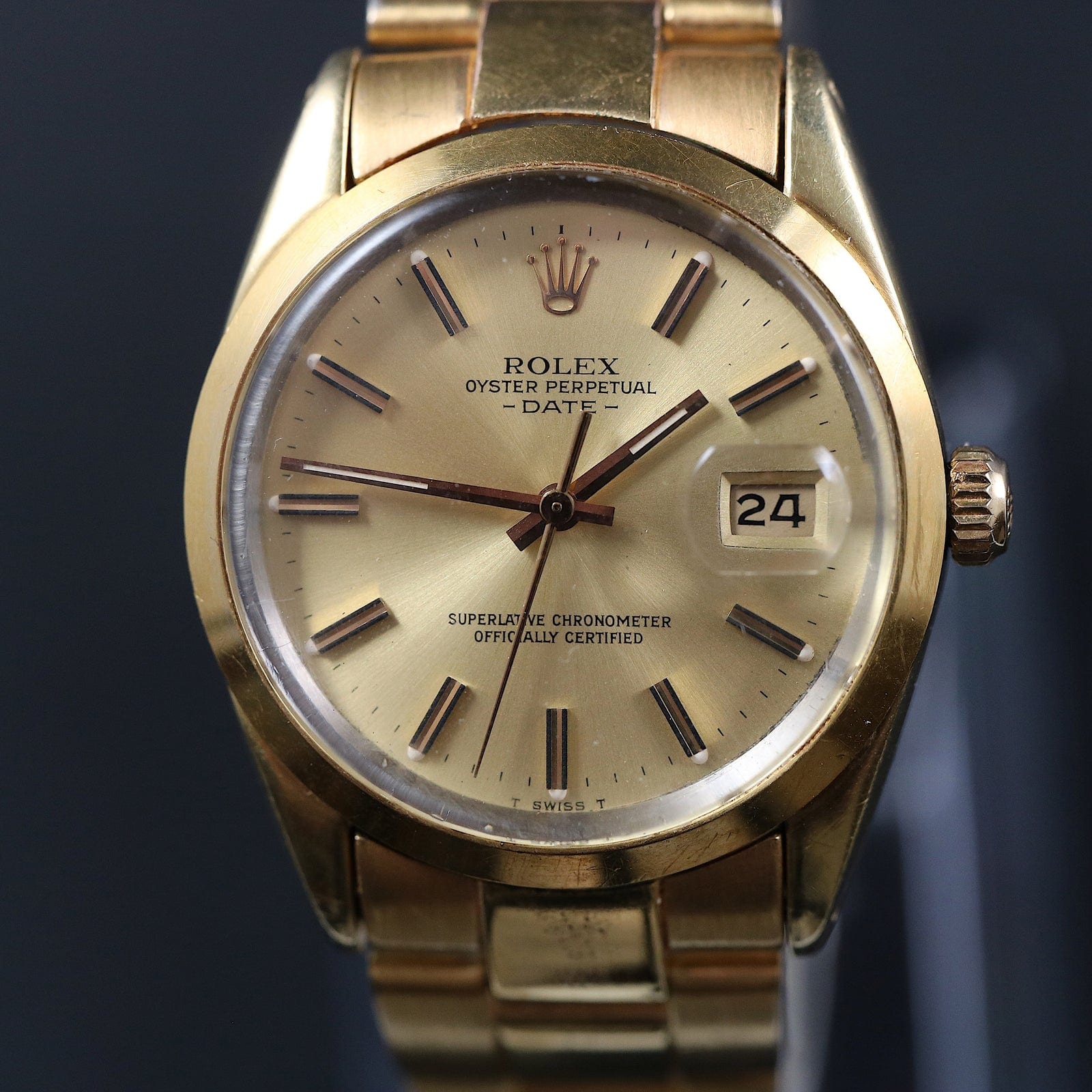 Reference image of a Rolex Oyster Perpetual Date 15505